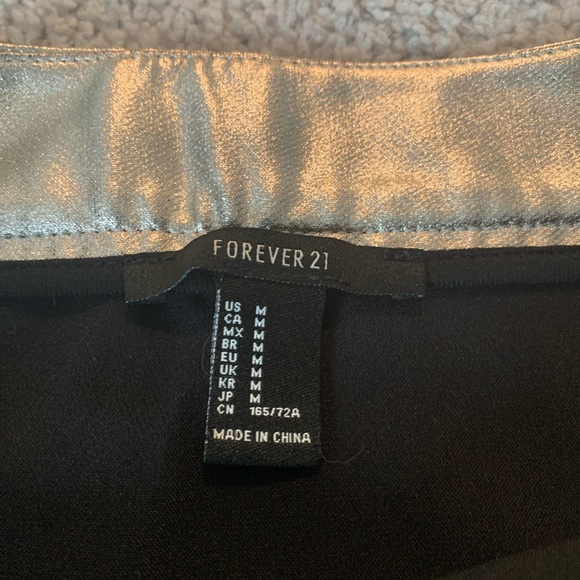 Metallic Mini Skirt - Picture 3 of 3